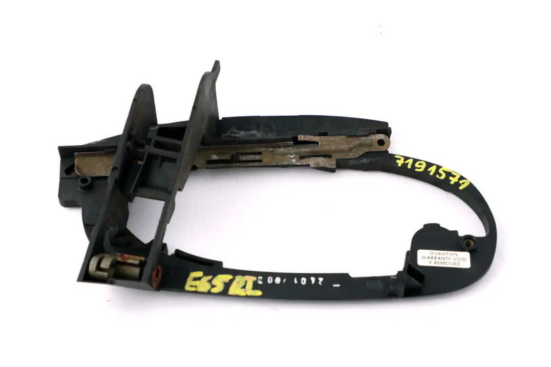 BMW 7 Series E65 E66 Rear Left N/S Carrier Outside Door Handle 7013703 - SKU 7191571 - Part number 7191571