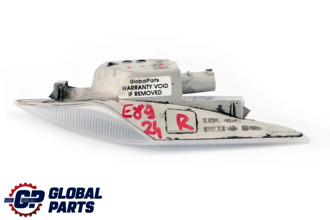 Zusatzblinkleuchte Rechts für BMW Z4 Serie E89 mit Teilenummer 7191760 BMW Z4 Serie E89 Zusatzblinkleuchte Rechts - SKU 7191760 - Teilenummer 7191760