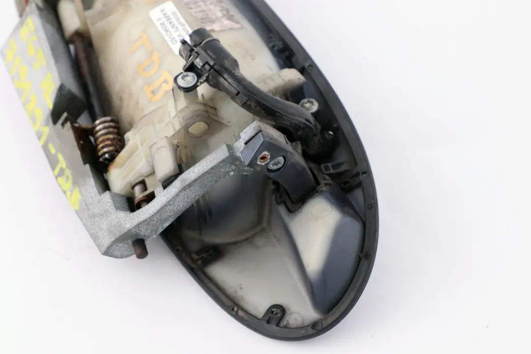 Outer Door Handle Opener Rear Left N/S Toledoblau Toledo Blue to BMW 7 Series E65 with Part number 7191891 BMW 7 Series E65 Outer Door Handle Opener Rear Left N/S Toledoblau Toledo Blue - SKU 7191891-TDB - Part number 7191891