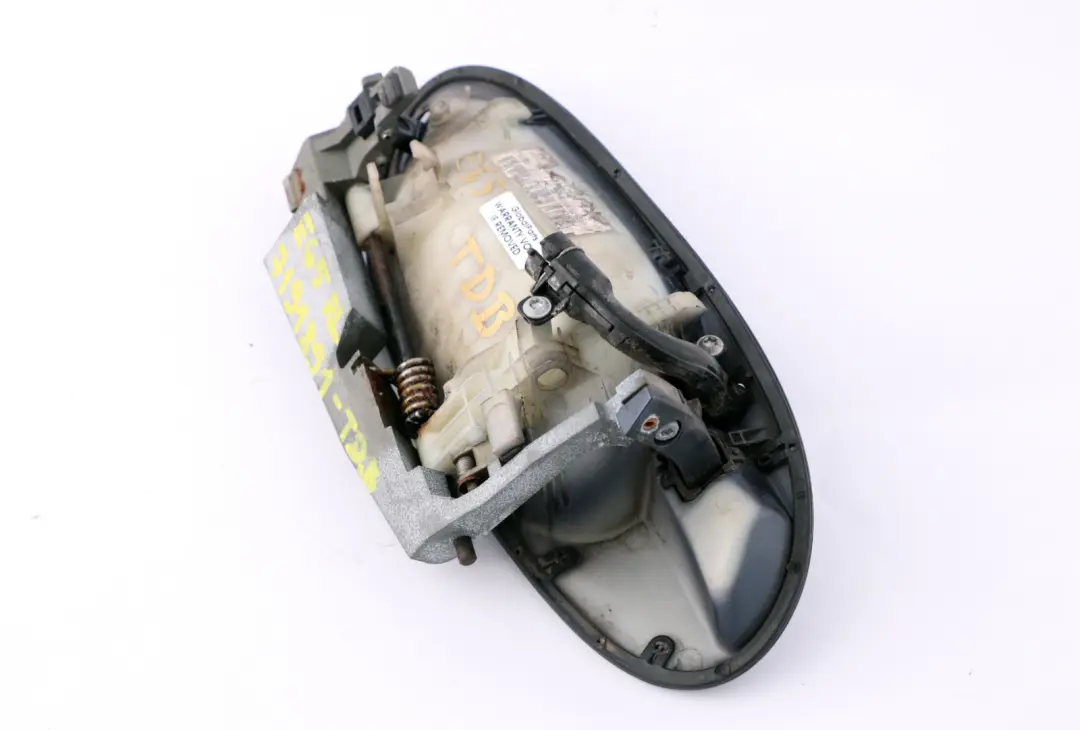 Outer Door Handle Opener Rear Left N/S Toledoblau Toledo Blue to BMW 7 Series E65 with Part number 7191891 BMW 7 Series E65 Outer Door Handle Opener Rear Left N/S Toledoblau Toledo Blue - SKU 7191891-TDB - Part number 7191891