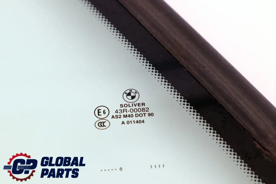 Finestrino Posteriore Destra 5137 per BMW Z4 E89 con numero di parte 7192302 BMW Z4 E89 Finestrino Posteriore Destra 5137 - SKU 7192302 - Numero di parte 7192302