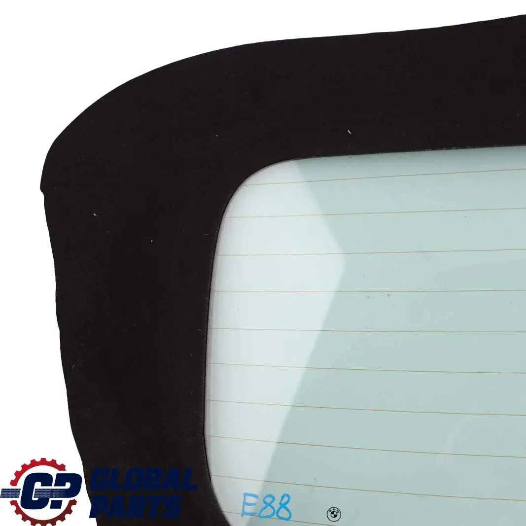 Window Glass Green AS2 to BMW E88 Convertible Cabrio Rear with Part number 7192905 BMW E88 Convertible Cabrio Rear Window Glass Green AS2 - SKU 7192905-2 - Part number 7192905