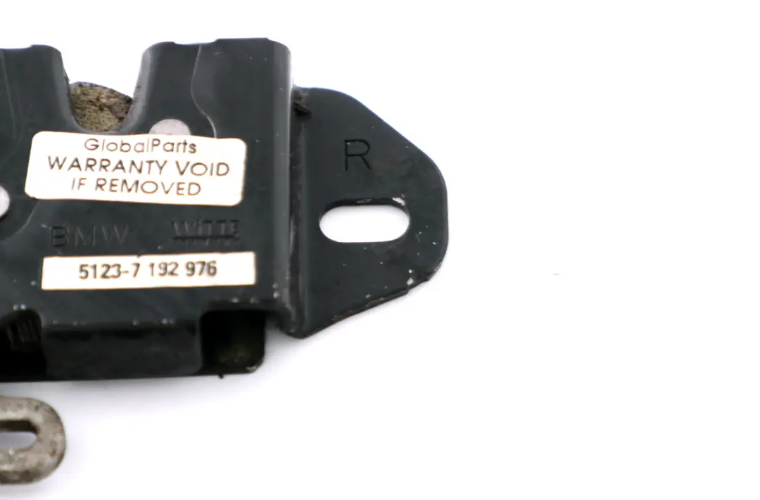 Lower Part Of Hood Lock Right to BMW Z4 E85 E86 with Part number 7242549 BMW Z4 E85 E86 Lower Part Of Hood Lock Right - SKU 7192976 - Part number 7242549