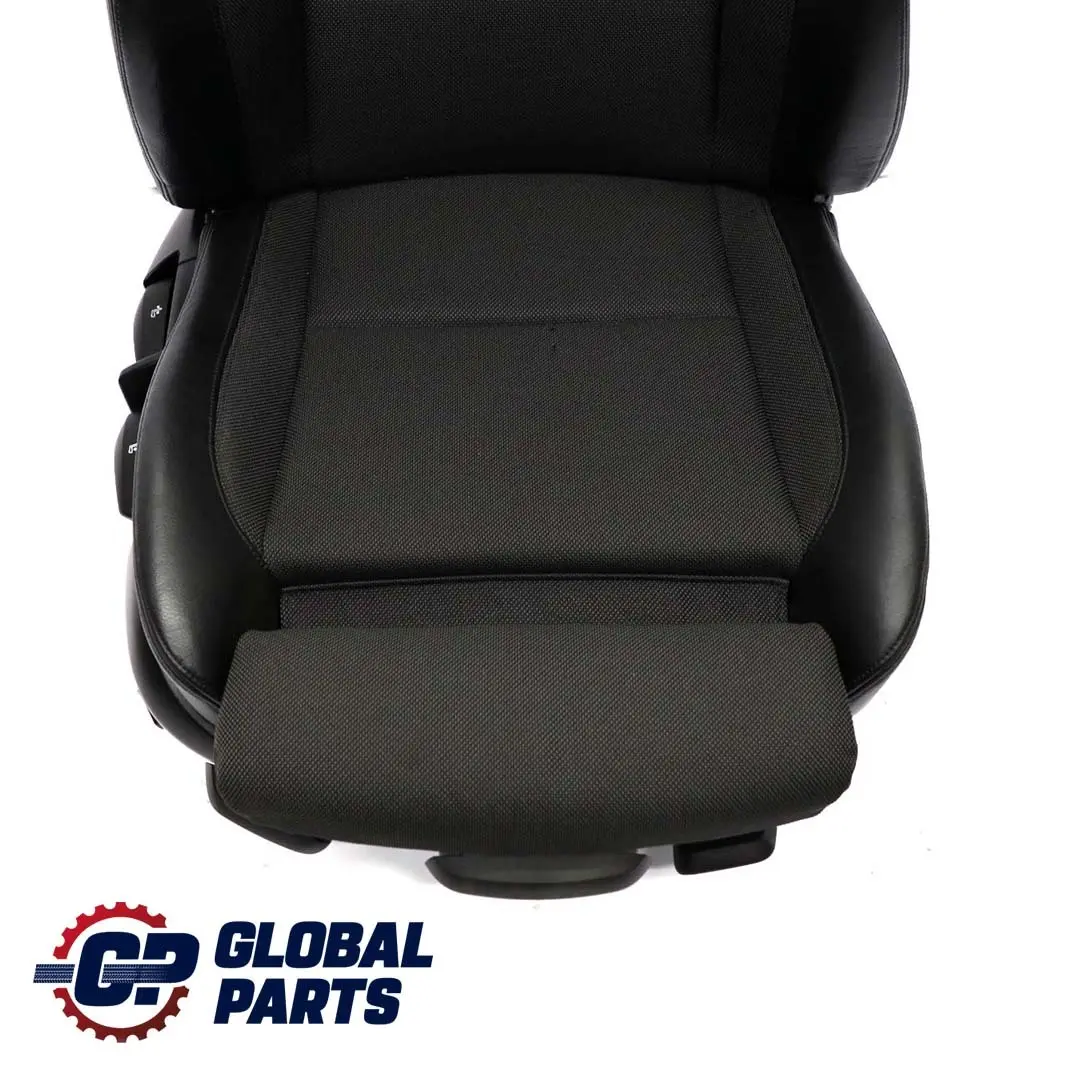 Front Right O/S Seat Fabric / Leather Pearlpoint / Anthracite to BMW E81 M Sport with Part number 7193058 BMW E81 M Sport Front Right O/S Seat Fabric / Leather Pearlpoint / Anthracite - SKU 7193058 - Part number 7193058