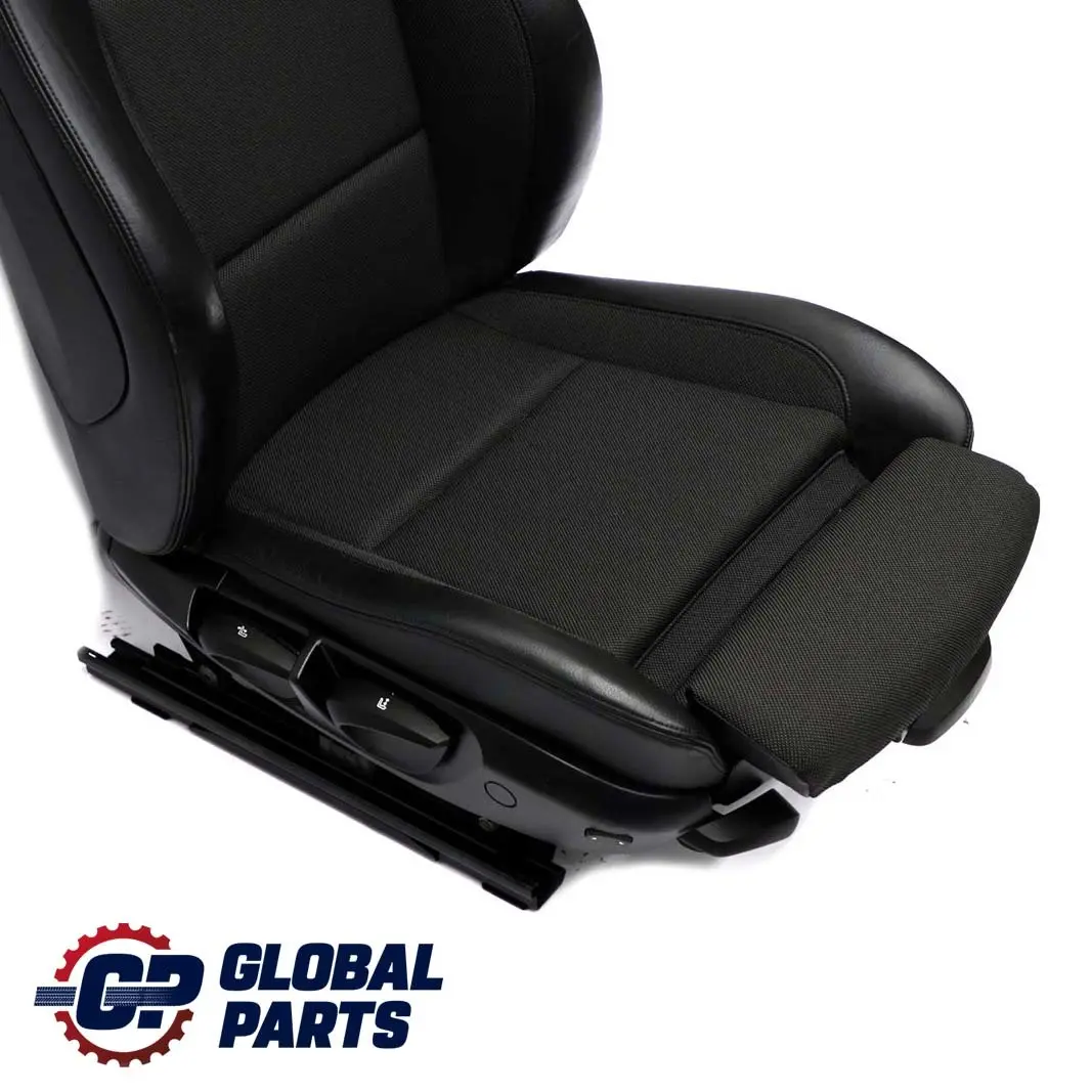 Front Right O/S Seat Fabric / Leather Pearlpoint / Anthracite to BMW E81 M Sport with Part number 7193058 BMW E81 M Sport Front Right O/S Seat Fabric / Leather Pearlpoint / Anthracite - SKU 7193058 - Part number 7193058