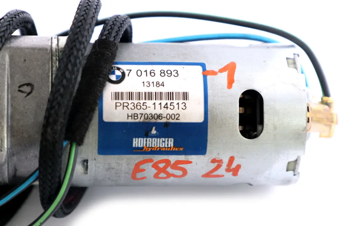 BMW Z4 E85 Roadster Unité Hydraulique Moteur De Toit Pompe Toit Pliant 7016893 - SKU 7193448-1 - Numéro de pièce 7193448