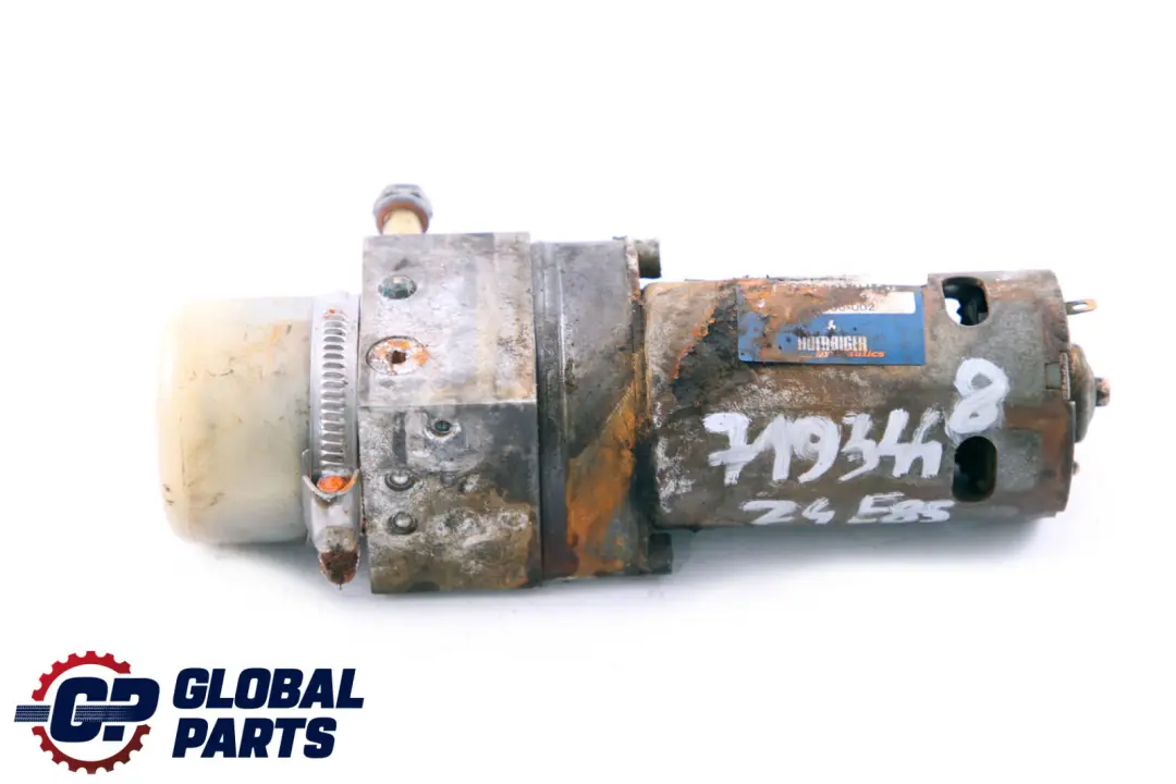 Unité Hydraulique Pompe Moteur Toit Rabattable 7016893 pour BMW Z4 E85 Roadster à propos du numéro de pièce 7193448 BMW Z4 E85 Roadster Unité Hydraulique Pompe Moteur Toit Rabattable 7016893 - SKU 7193448 - Numéro de pièce 7193448