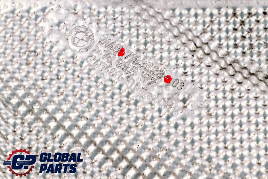 Heat Insulation Engine Carrier Top to BMW 5 6 7 Series F01 F02 F07 F10 F11 F12 F13 with Part number 51487193523 BMW 5 6 7 Series F01 F02 F07 F10 F11 F12 F13 Heat Insulation Engine Carrier Top - SKU 7193523 - Part number 51487193523