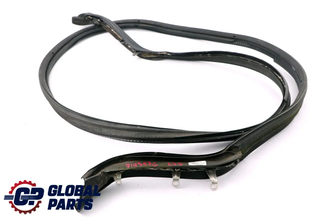 BMW 3 Series E93 E93N LCI Cabrio Trunk Boot Lid Rubber Seal Gasket - SKU 7193576 - Part number 7193576