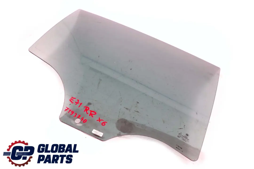 Vitre noire de la porte arrière droite AS3 pour BMW X6 E71 à propos du numéro de pièce 7193740 BMW X6 E71 Vitre noire de la porte arrière droite AS3 - SKU 7193740 - Numéro de pièce 7193740
