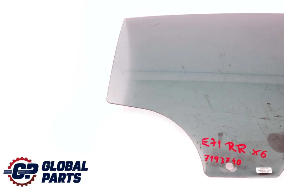 Door Window Glass Tinted AS3 Rear Right O/S to BMW X6 E71 with Part number 7193740 BMW X6 E71 Door Window Glass Tinted AS3 Rear Right O/S - SKU 7193740 - Part number 7193740