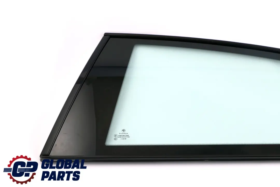 BMW 1 Series E81 Side Window Rear Left N/S High Gloss Glanzschwarz Black - SKU 7194191 - Part number 7194191