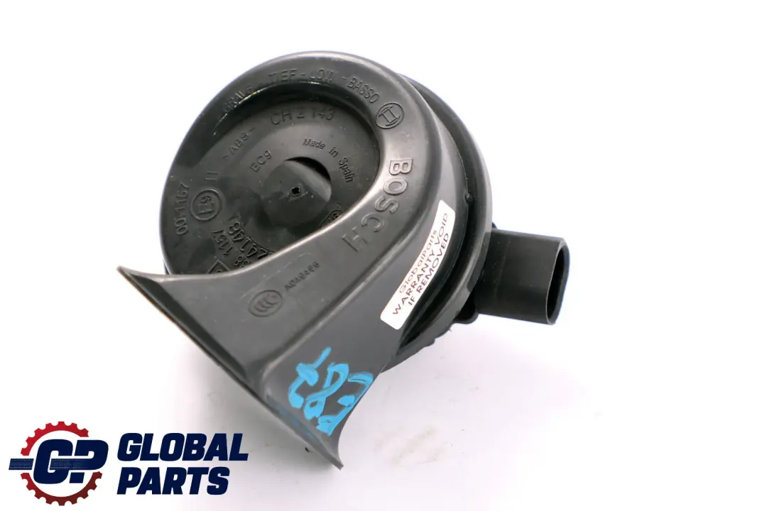 Low Pitch Horn 6133 7183393 to BMW 1 Series E81 E82 E87 LCI E88 with Part number 61337195540 BMW 1 Series E81 E82 E87 LCI E88 Low Pitch Horn 6133 7183393 - SKU 7195540 - Part number 61337195540