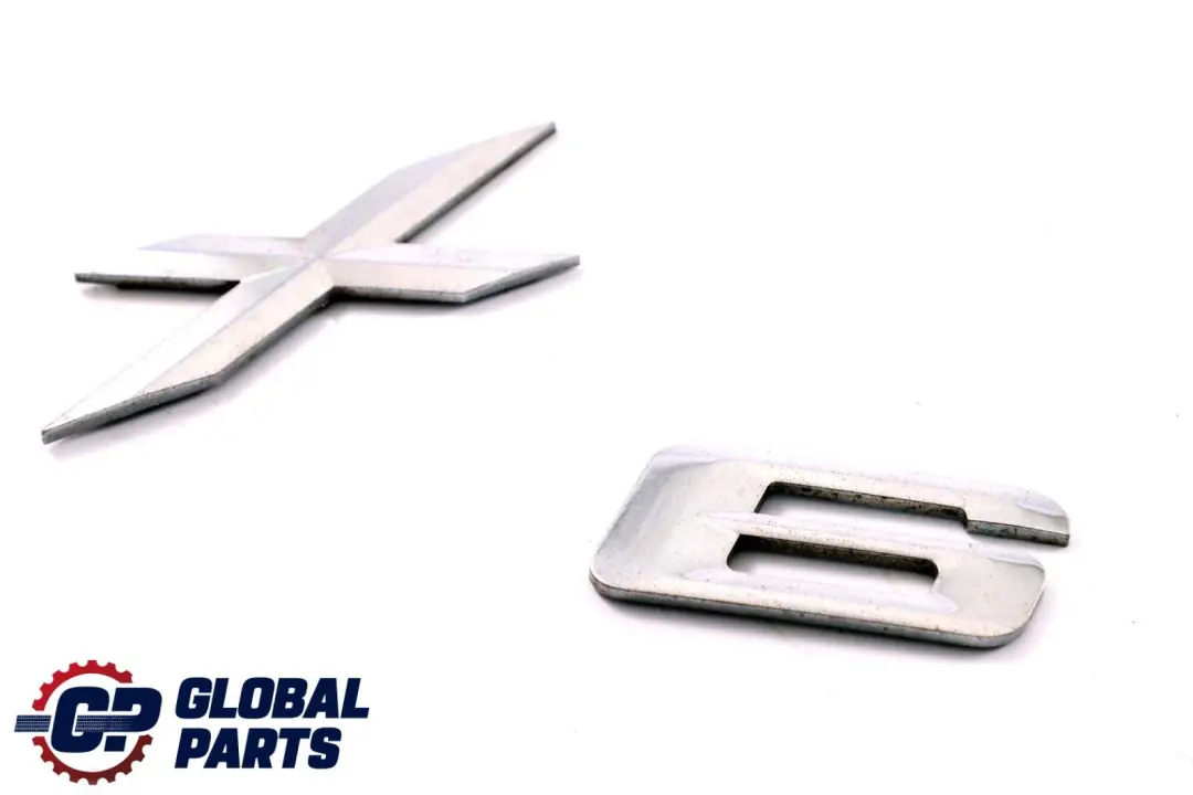 BMW X6 er E71 Hinten Schriftzug Emblem Logo Chrom X6 - SKU 7196556 - Teilenummer 7196556