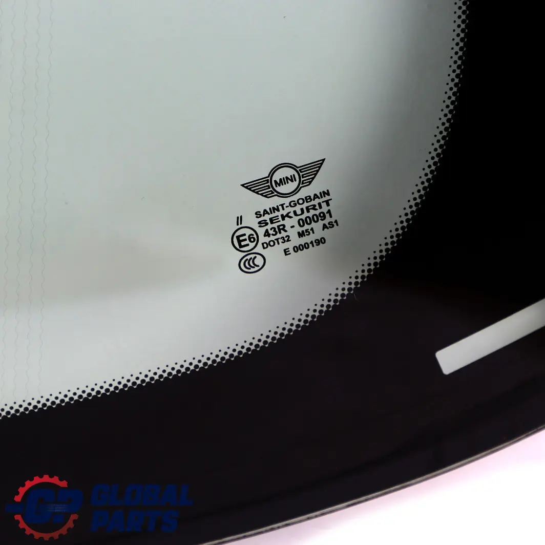 Mini Cooper R50 R52 Windscreen Windshield Front Window Glass Rain Sensor Heated - SKU 7196727 - Part number 2753978