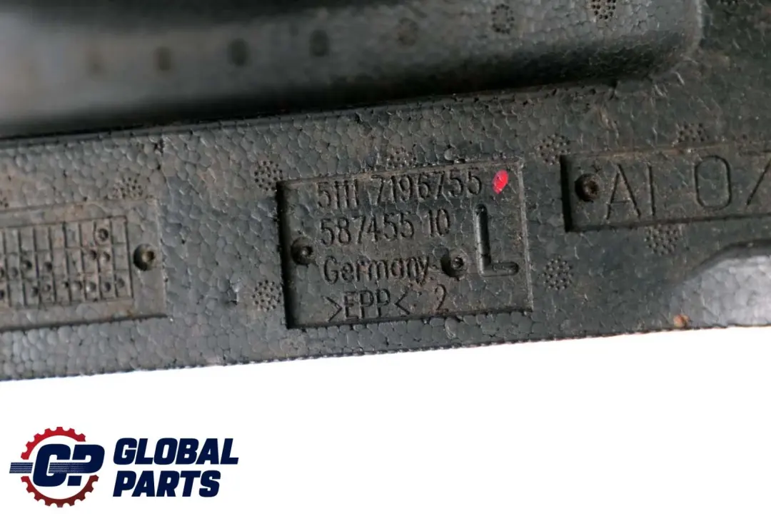 BMW F10 F11 Crashpad Embellecedor Puerta Delantero Izquierdo 5171 - SKU 7196755 - Número de pieza 7196755