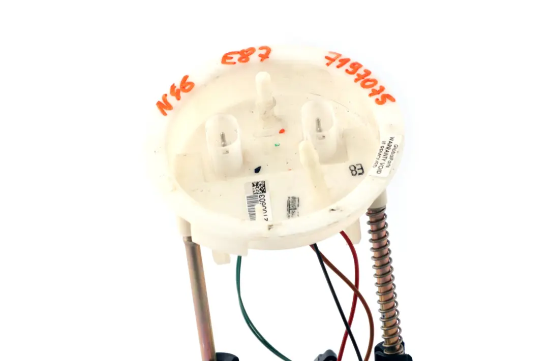 BMW E81 E87 E90 E91 Fuel Pump Fuel Level Sensor Petrol Tank N45 N46 - SKU 7197075 - Part number 7197075