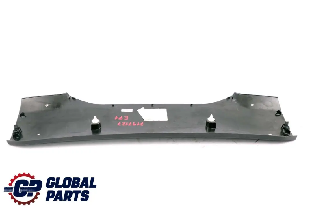 Trunk Boot Lid Interior Upper Trim Panel Cover Black 7175853 BMW X6 Series E71 - SKU 7197127 - Part number 7197131