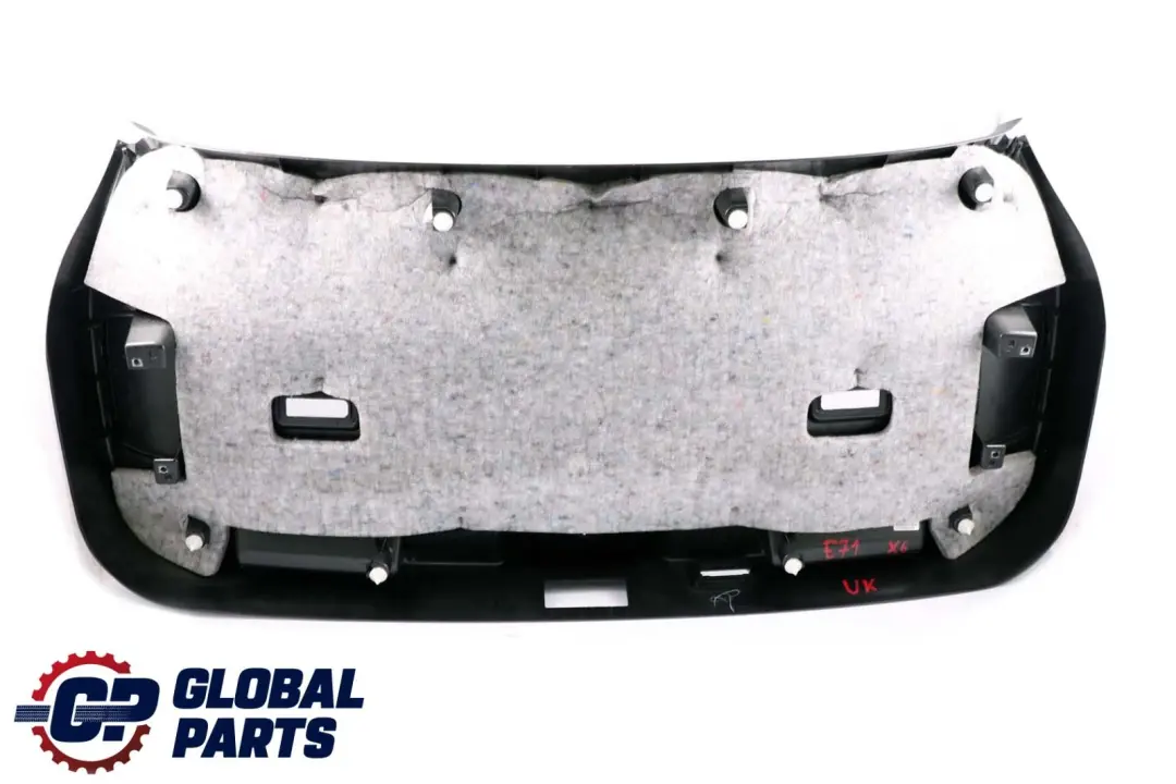 BMW X6 er E71 E72 Verkleidung Heckklappe Unten Schwarz - SKU 7197137 - Teilenummer 7197137