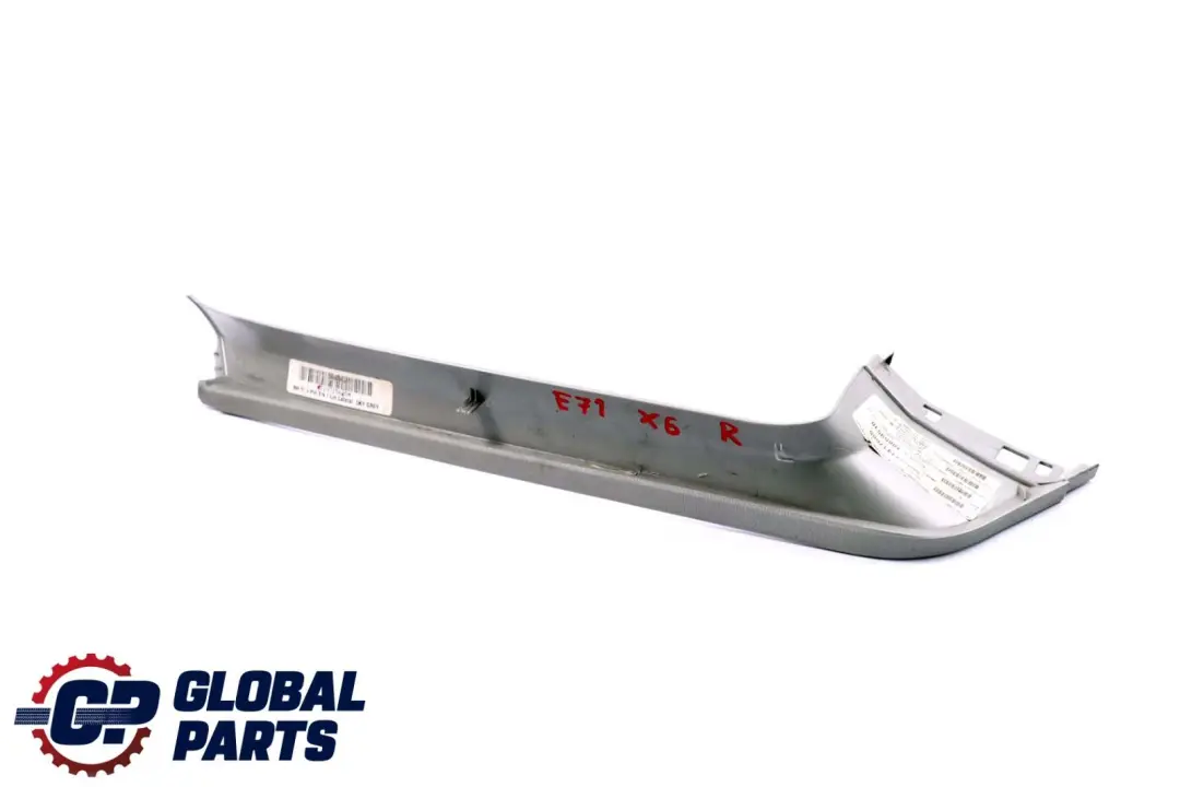 BMW X6 er E71 Verkleidung Heckklappe Rechts Gepäckraum Himmelgrau Grau - SKU 7197156 - Teilenummer 7197156