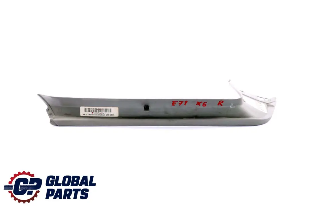 BMW X6 Series E71 Rear Right O/S Trunk Lid Panel Tailgate Trim Cover - SKU 7197156 - Part number 7197156