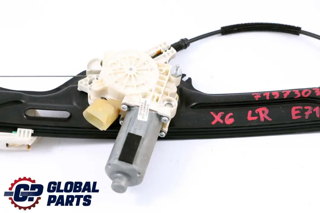 BMW X6 E71 Alzacristalli Elettrico Posteriore Sinistro Porta - SKU 7197303 - Numero di parte 7197303