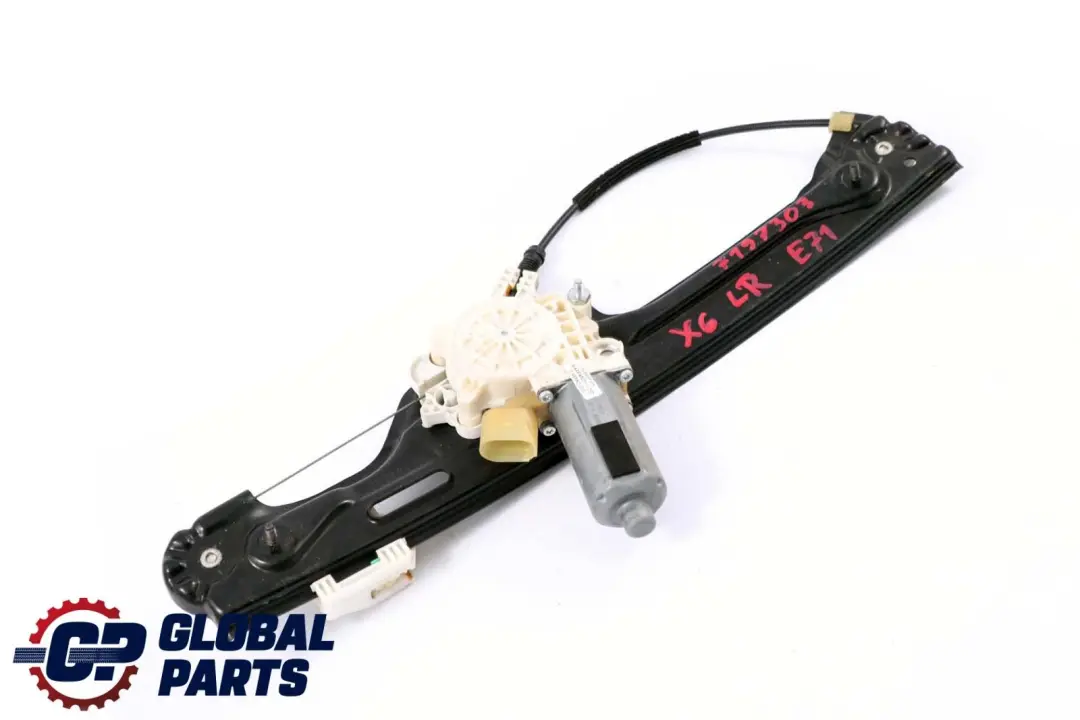 Elevalunas Eléctrico Trasero Izquierdo Puerta para BMW X6 E71 con número de pieza 7197303 BMW X6 E71 Elevalunas Eléctrico Trasero Izquierdo Puerta - SKU 7197303 - Número de pieza 7197303