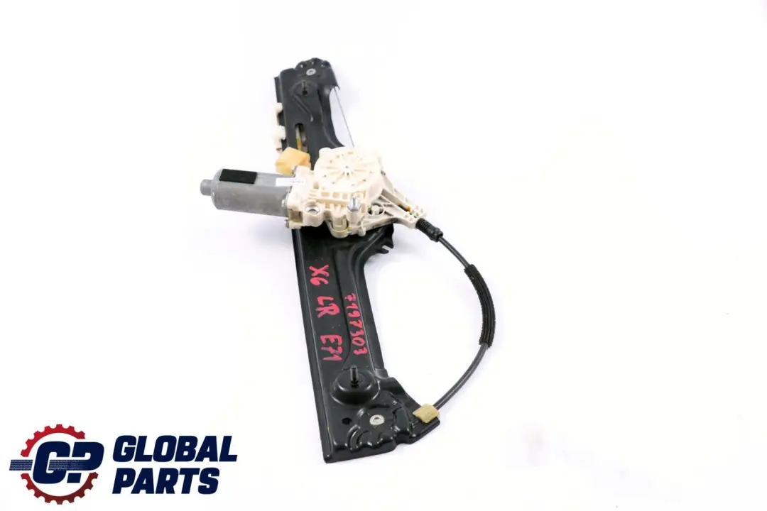 mechanizm podnoszenia szyby tył lewy do BMW X6 E71 o numerze 7197303 BMW X6 E71 mechanizm podnoszenia szyby tył lewy - SKU 7197303 - Numer Części 7197303