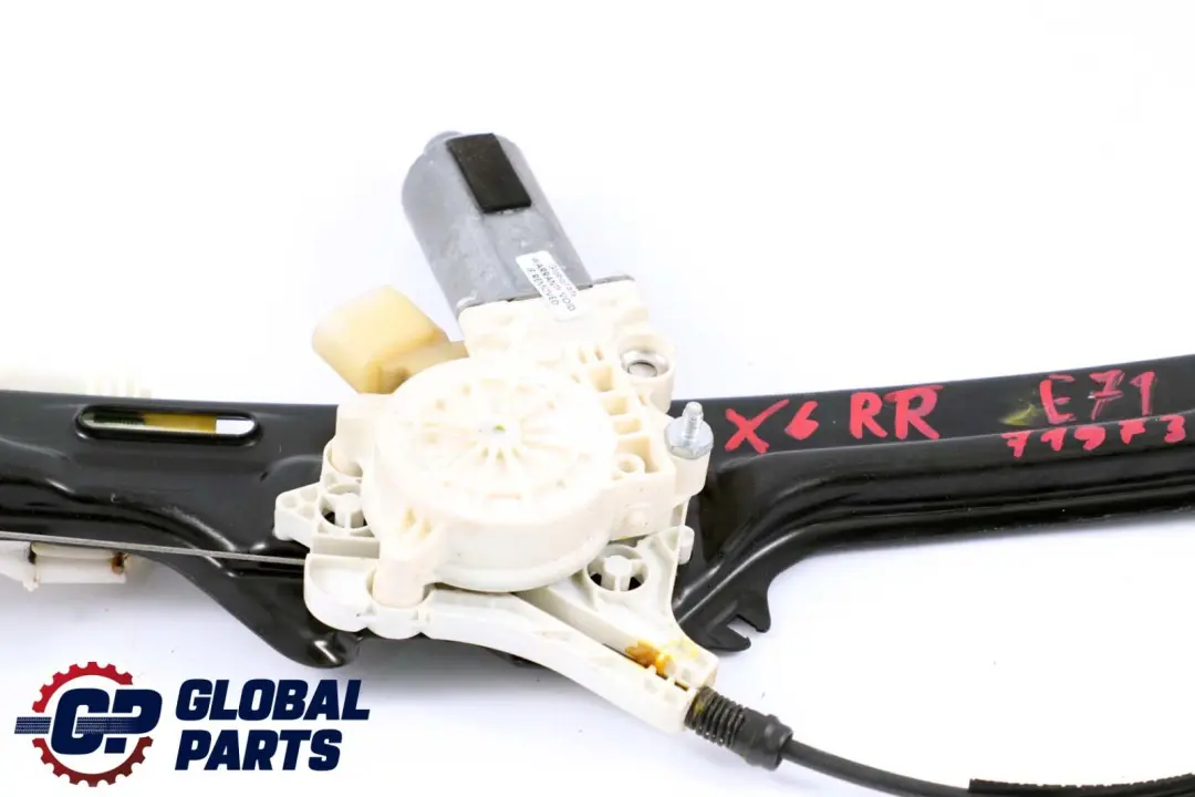 BMW X6 E71 Türfensterheber Mechanismus Elektrisch Hinten Rechts - SKU 7197304 - Teilenummer 7197304