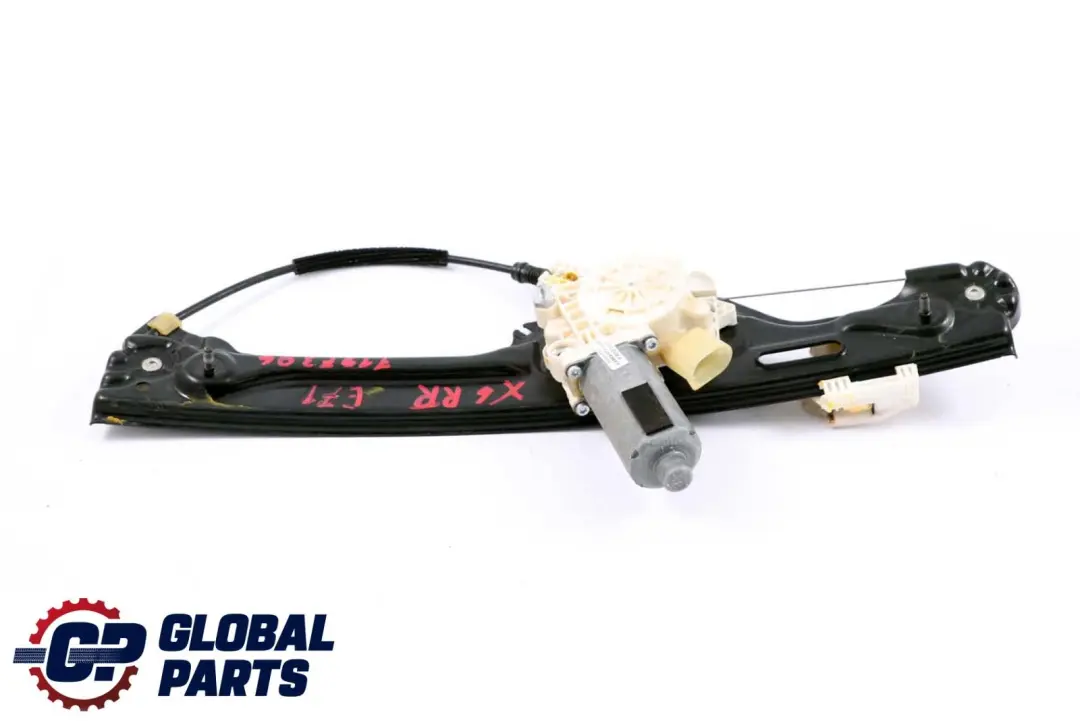 BMW X6 E71 Türfensterheber Mechanismus Elektrisch Hinten Rechts - SKU 7197304 - Teilenummer 7197304