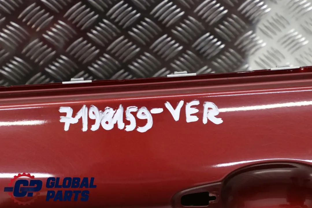Tür Vorne Links Vermilionrot Vermilion Rot Metallic - A82 für BMW X6 er E71 mit Teilenummer 7198159 BMW X6 er E71 Tür Vorne Links Vermilionrot Vermilion Rot Metallic - A82 - SKU 7198159-VER - Teilenummer 7198159