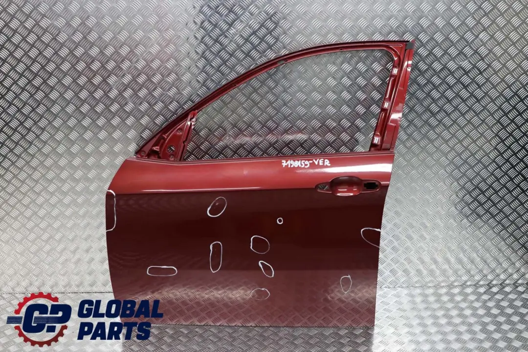 BMW X6 Series E71 Door Front Left N/S Vermilionrot Vermilion Red Metallic - A82 - SKU 7198159-VER - Part number 7198159