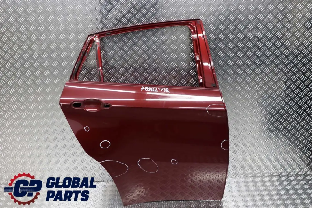 BMW X6 E71 Door Rear Right O/S Vermilionrot Vermilion Red Metallic - A82 - SKU 7198162-VER - Part number 7198162
