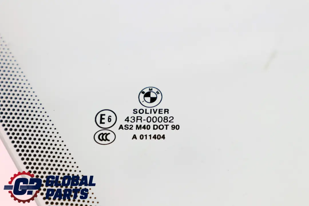 BMW Serie Z4 E89 Delantero Derecho Puerta Lado Verde Cristal AS2 - SKU 7198300 - Número de pieza 7198300