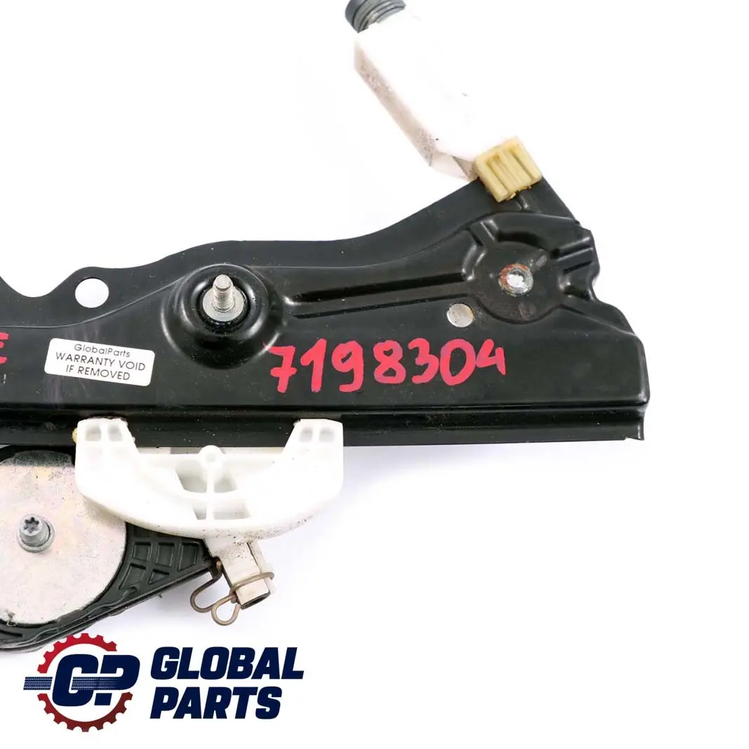 BMW Z4 E89 Regolatore Alzacristallo Portiera Anteriore Destro - SKU 7198304 - Numero di parte 7198304