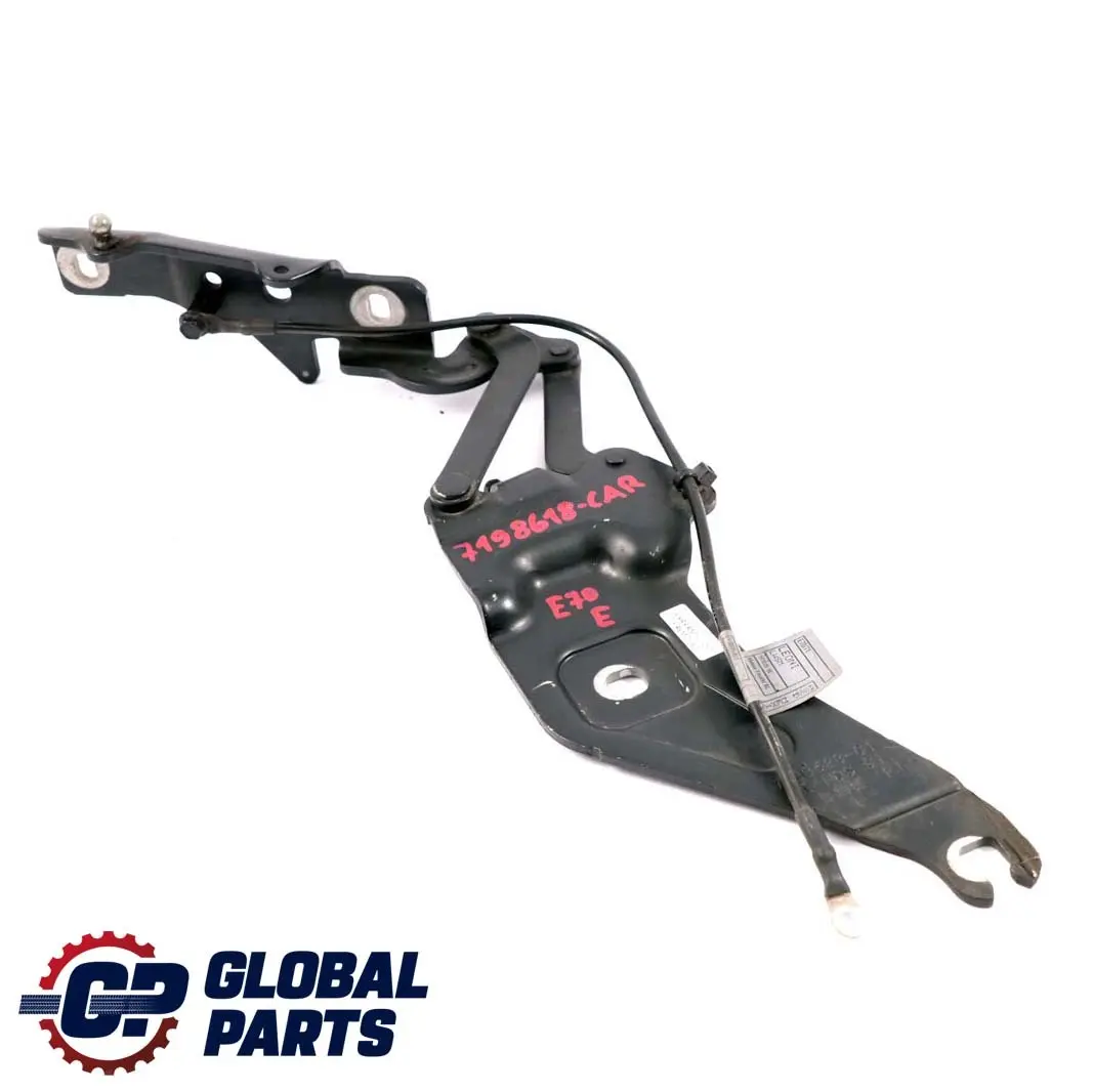 Charnière droite du capot moteur Carbonschwarz Black pour BMW X5 X6 E70 E71 à propos du numéro de pièce 7208628 BMW X5 X6 E70 E71 Charnière droite du capot moteur Carbonschwarz Black - SKU 7198618-CAR - Numéro de pièce 7208628