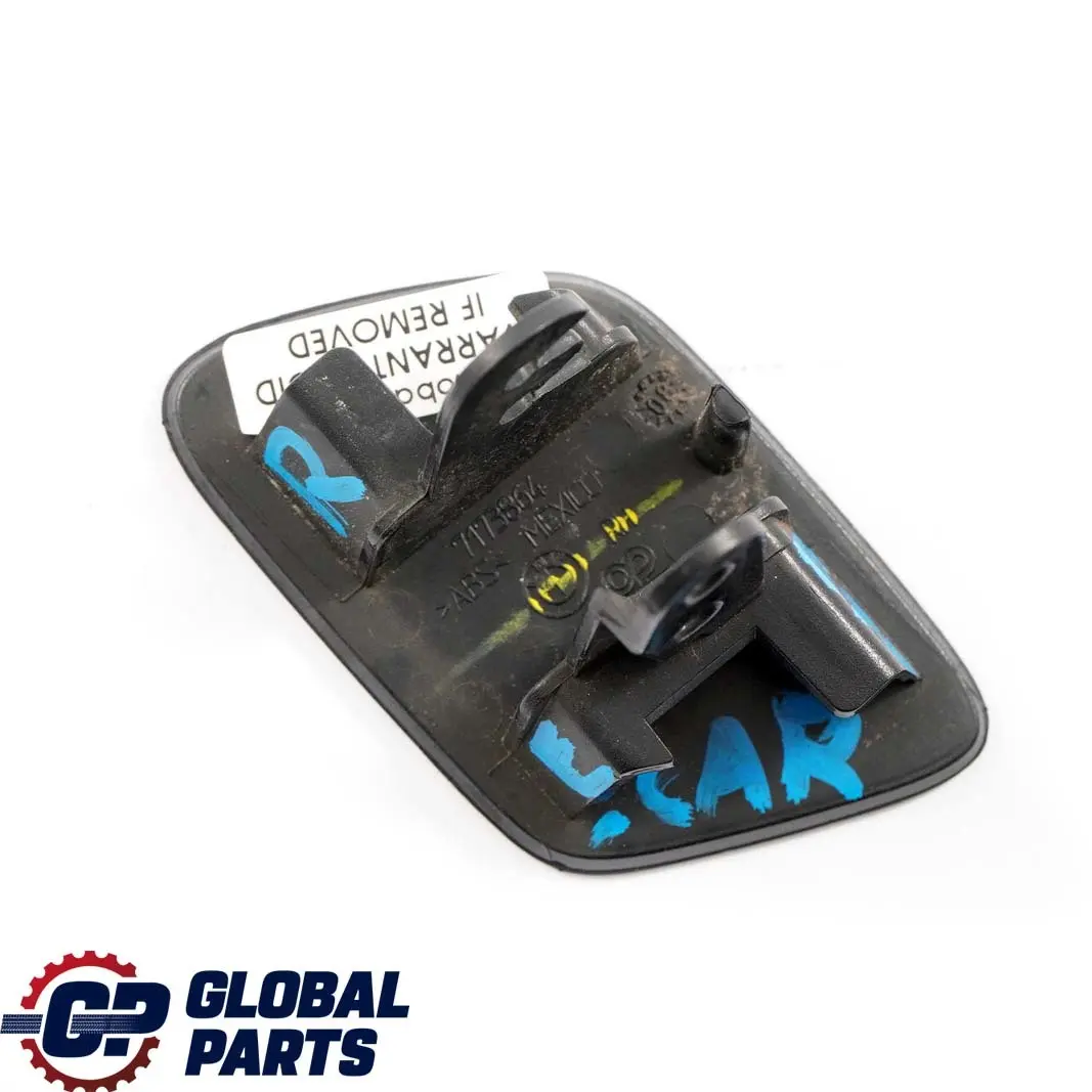 Tapa del Lavafaros Derecho Carbonschwarz Negro - 416 para BMW X5 E70 con número de pieza 7199142 BMW X5 E70 Tapa del Lavafaros Derecho Carbonschwarz Negro - 416 - SKU 7199142-CAR - Número de pieza 7199142