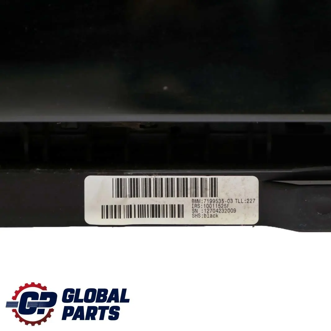 BMW X5 Series E70 Panoramic Sunroof Sliding Glass Sun Roof Frame Unit Black - SKU 7199535 - Part number 7199535