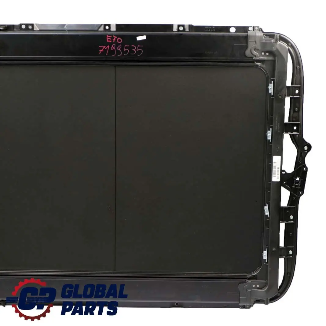 BMW X5 Series E70 Panoramic Sunroof Sliding Glass Sun Roof Frame Unit Black - SKU 7199535 - Part number 7199535
