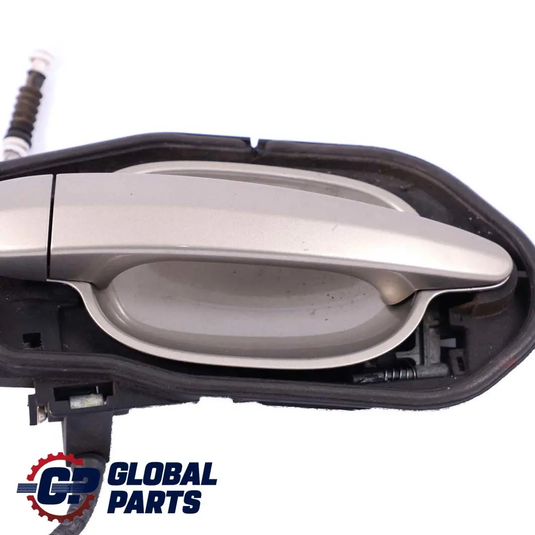 Left Grab Handle N/S Platinbronze Metallic Brown to BMW 5 Series E60 E61 Rear with Part number 7034469 BMW 5 Series E60 E61 Rear Left Grab Handle N/S Platinbronze Metallic Brown - SKU 7199555-PB - Part number 7034469