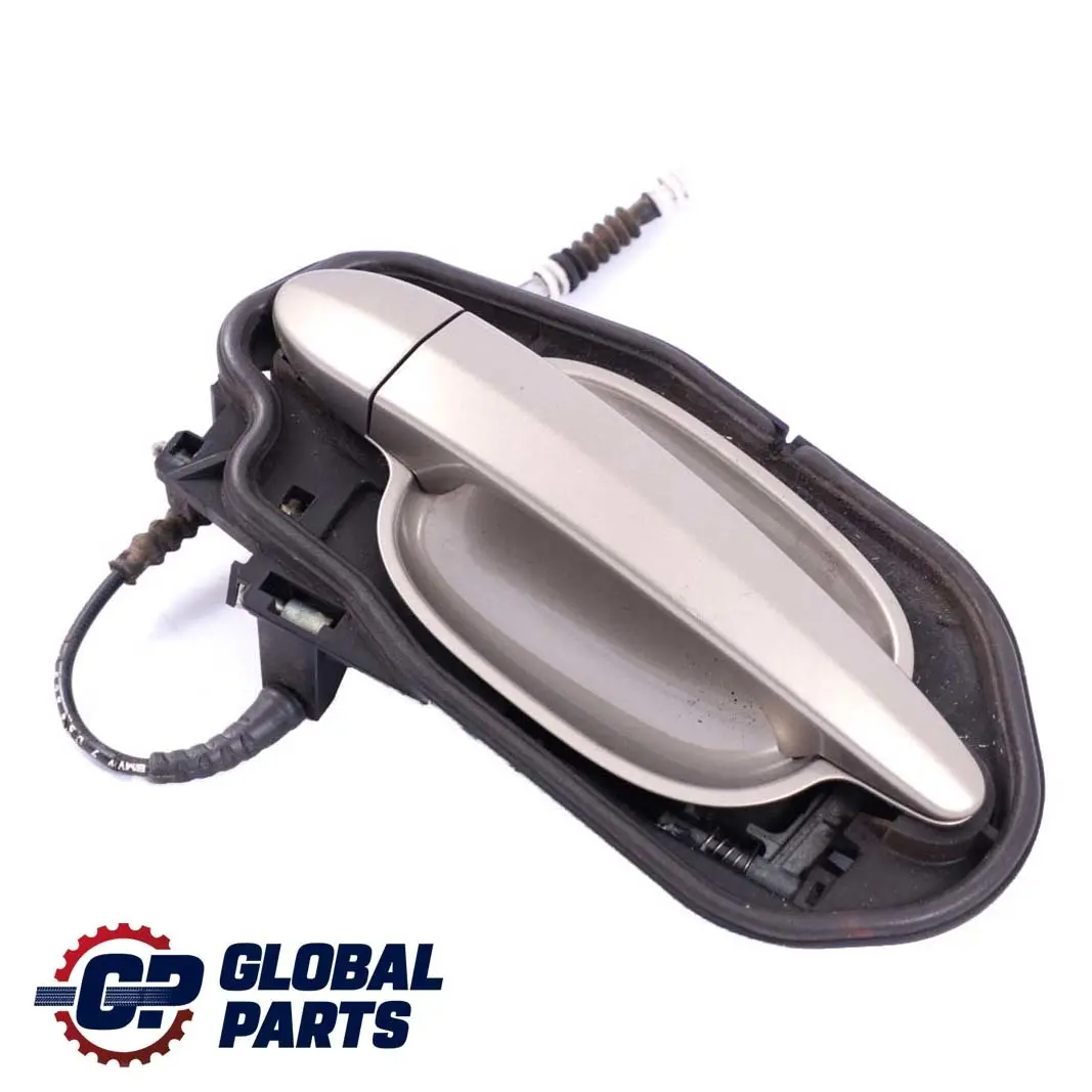 Left Grab Handle N/S Platinbronze Metallic Brown to BMW 5 Series E60 E61 Rear with Part number 7034469 BMW 5 Series E60 E61 Rear Left Grab Handle N/S Platinbronze Metallic Brown - SKU 7199555-PB - Part number 7034469