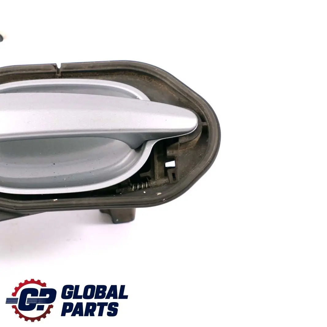 BMW 5 E60 E61 1 Griff Türgriff Hinten Links Silbergrau Metallic A08 - SKU 7199555-SBG1 - Teilenummer 7034469
