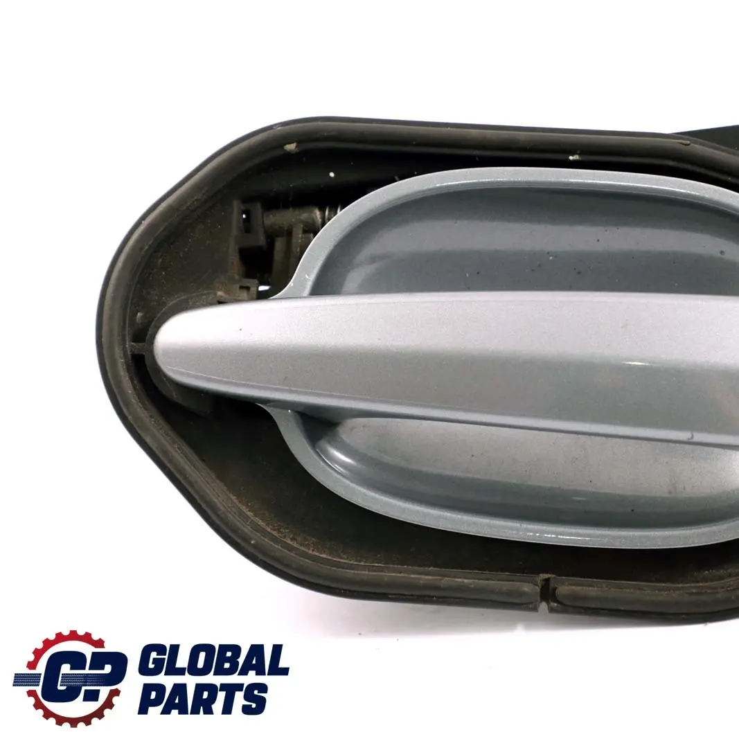 BMW 5 E60 E61 1 Griff Türgriff Hinten Links Silbergrau Metallic A08 - SKU 7199555-SBG1 - Teilenummer 7034469
