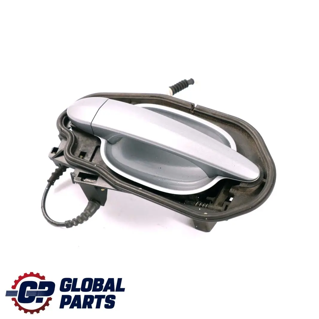 BMW 5 E60 E61 1 Griff Türgriff Hinten Links Silbergrau Metallic A08 - SKU 7199555-SBG1 - Teilenummer 7034469