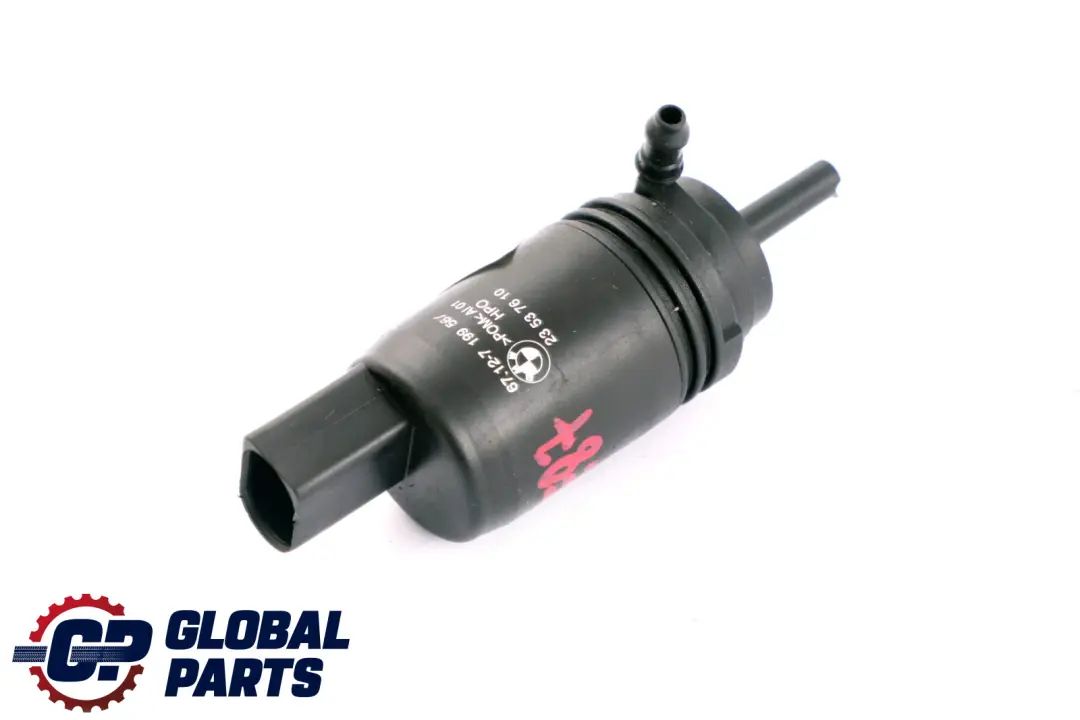 Headlight Headlamp Cleaning Wash Pump to BMW X1 E81 E87 F20 F21 E91 E84 with Part number 7199567 BMW X1 E81 E87 F20 F21 E91 E84 Headlight Headlamp Cleaning Wash Pump - SKU 7199567 - Part number 7199567