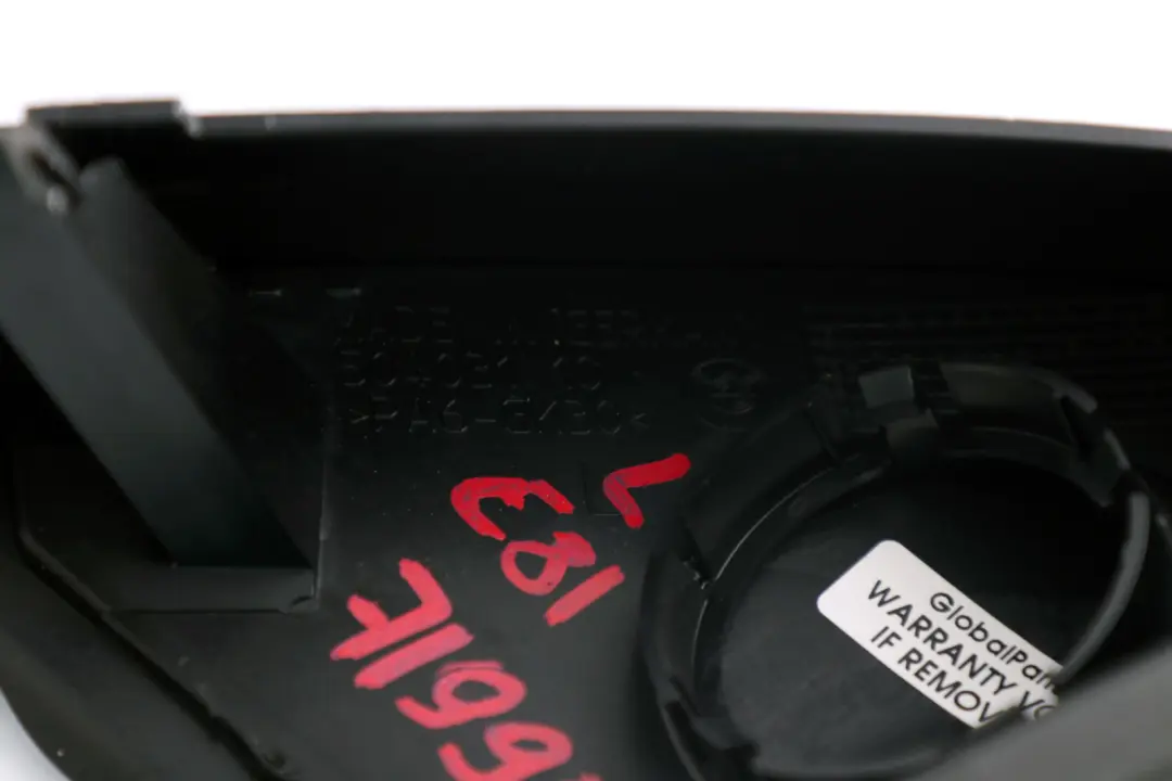 Wing Mirror Inner Cover Trim N/S Passenger Left Side to BMW 1 Series E81 E82 E88 with Part number 7199595 BMW 1 Series E81 E82 E88 Wing Mirror Inner Cover Trim N/S Passenger Left Side - SKU 7199595 - Part number 7199595
