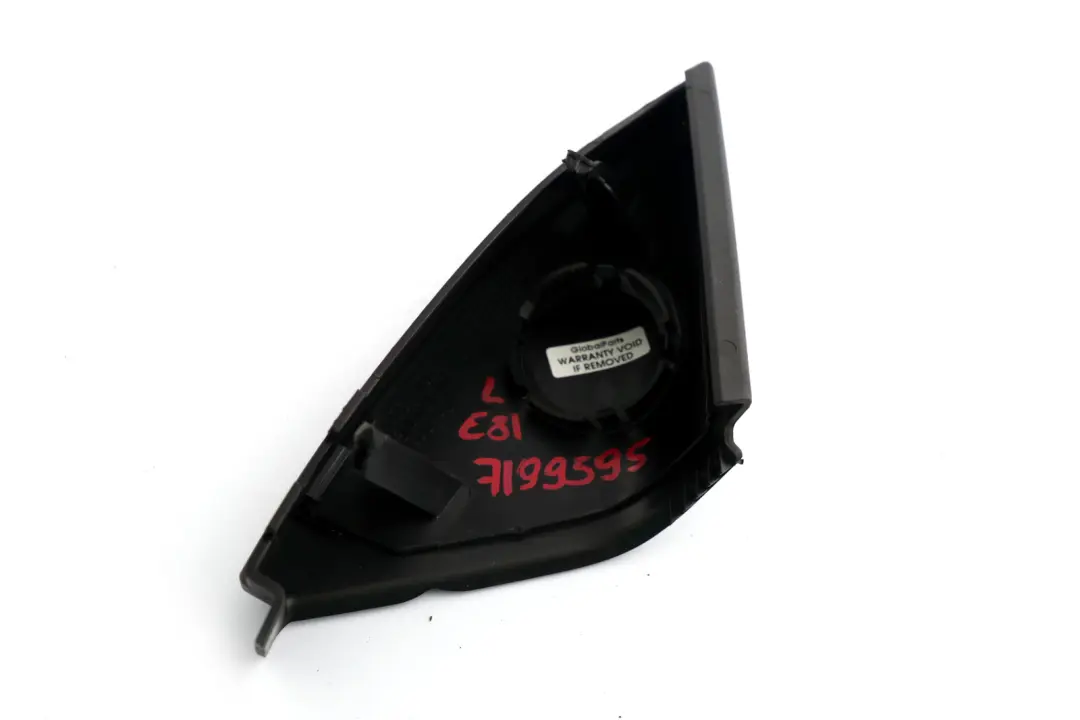 Pannello Angolare Interno SX 5133 per BMW E81 E82 E88 con numero di parte 7199595 BMW E81 E82 E88 Pannello Angolare Interno SX 5133 - SKU 7199595 - Numero di parte 7199595