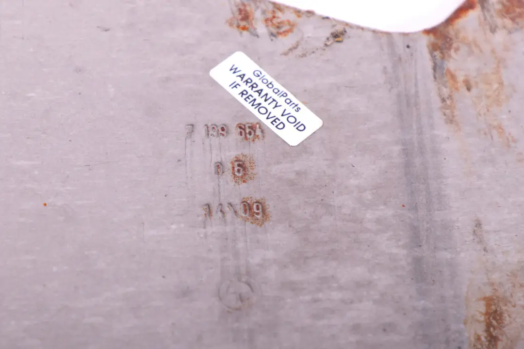 BMW Z4 E89 Roadster Cache Protection Différentiel Sous Carrosserie - SKU 7199654 - Numéro de pièce 7199654