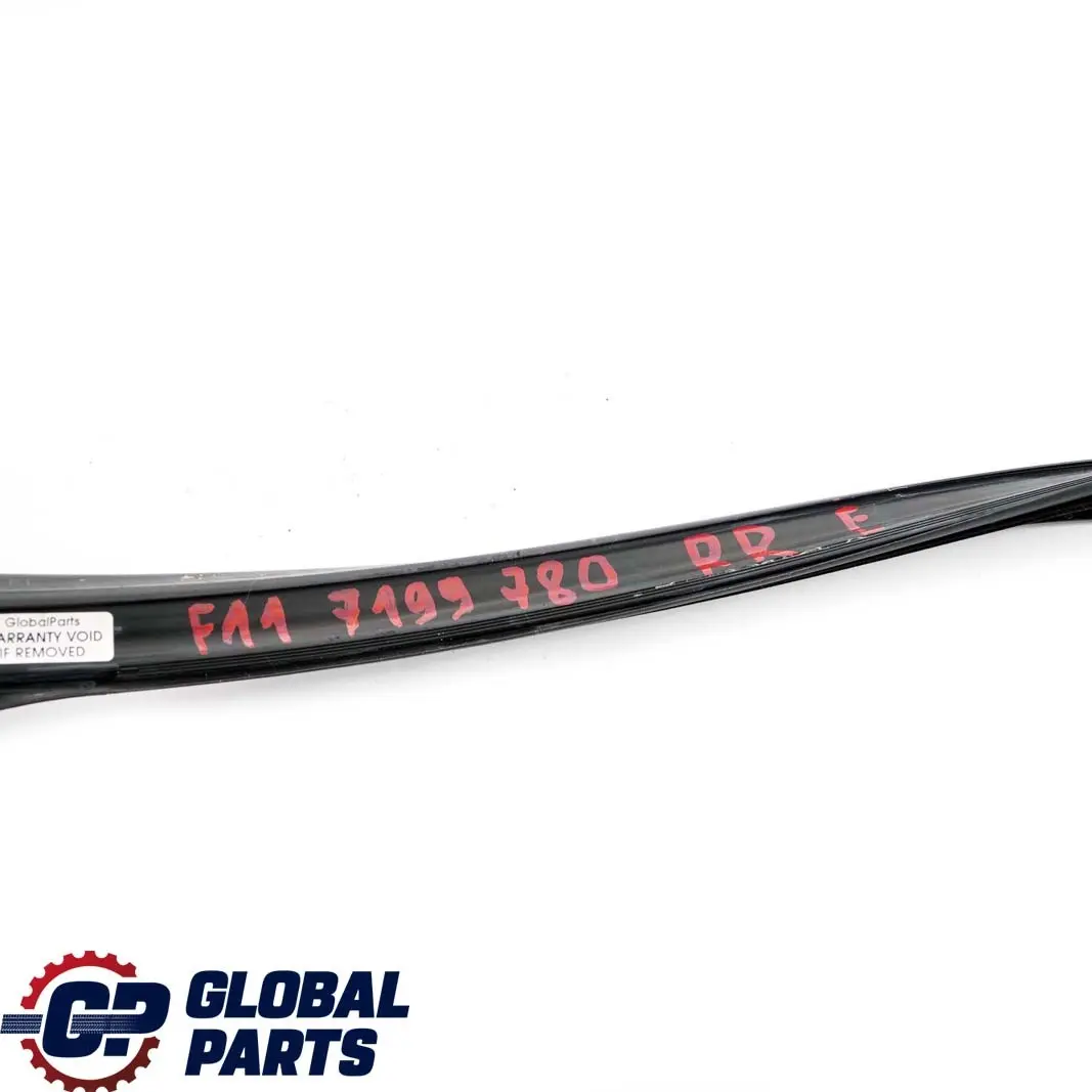 F11N LCI Touring Door Window Guide Rear Right O/S Seal to BMW F11 with Part number 7199780 BMW F11 F11N LCI Touring Door Window Guide Rear Right O/S Seal - SKU 7199780 - Part number 7199780
