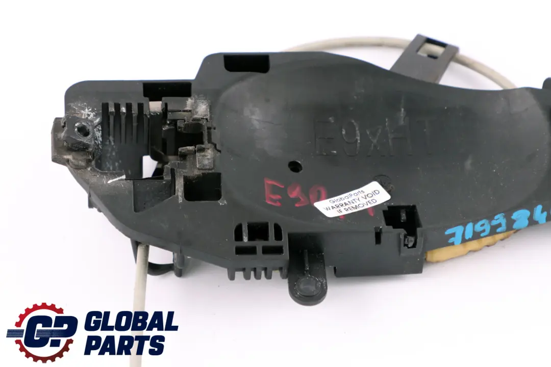 Portador Exterior Puerta Trasera Manija Derecha para BMW Serie 3 E90 E91 con número de pieza 7199840 BMW Serie 3 E90 E91 Portador Exterior Puerta Trasera Manija Derecha - SKU 7199840 - Número de pieza 7199840